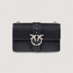 Borsa Pinko LOVE ONE CLASSIC ST. CL VITELLO Black Silver - Foto 3