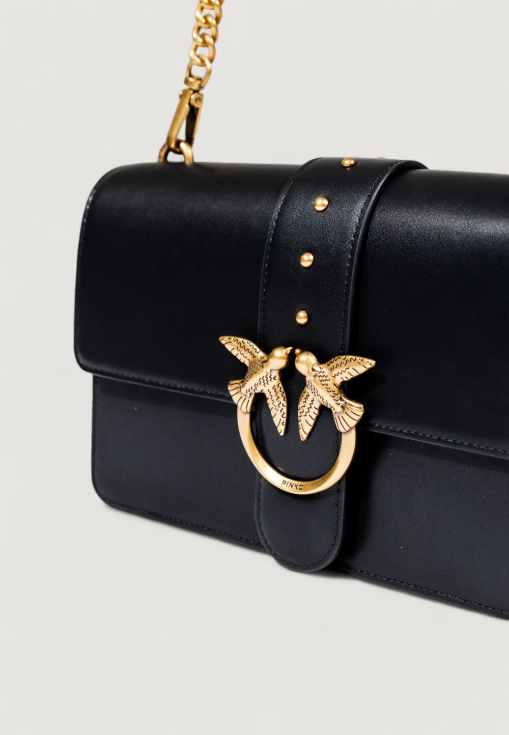 Borsa Pinko LOVE ONE CLASSIC ST. CL VITELLO Nero - Foto 2