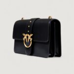 Borsa Pinko LOVE ONE CLASSIC ST. CL VITELLO Nero - Foto 4