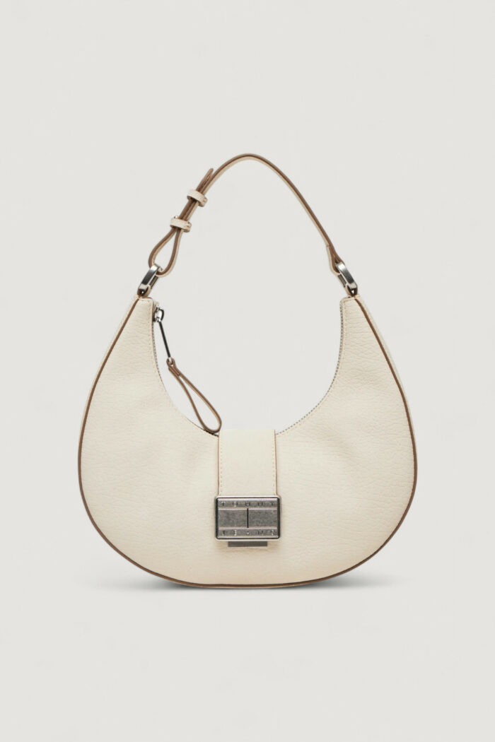 Borsa Tommy Hilfiger TJW CRUSH SHOULDER BAG Beige – AW0AW17539