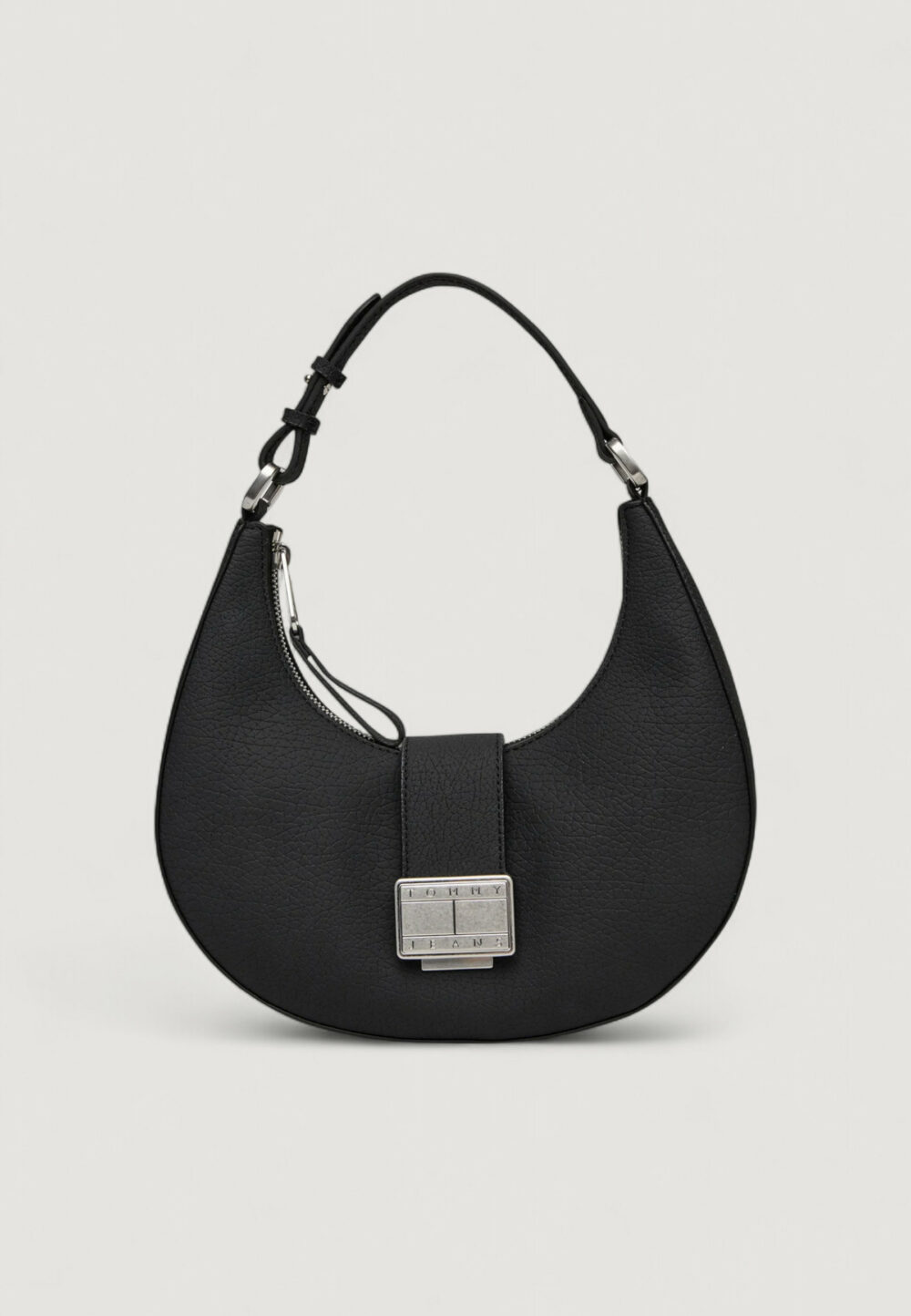 Borsa Tommy Hilfiger TJW CRUSH SHOULDER BAG Nero - Foto 1