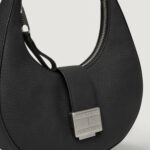 Borsa Tommy Hilfiger TJW CRUSH SHOULDER BAG Nero - Foto 2