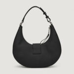 Borsa Tommy Hilfiger TJW CRUSH SHOULDER BAG Nero - Foto 3