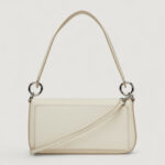Borsa Calvin Klein MINIMAL MONOGRAM SHOULDER POUCH Beige - Foto 4
