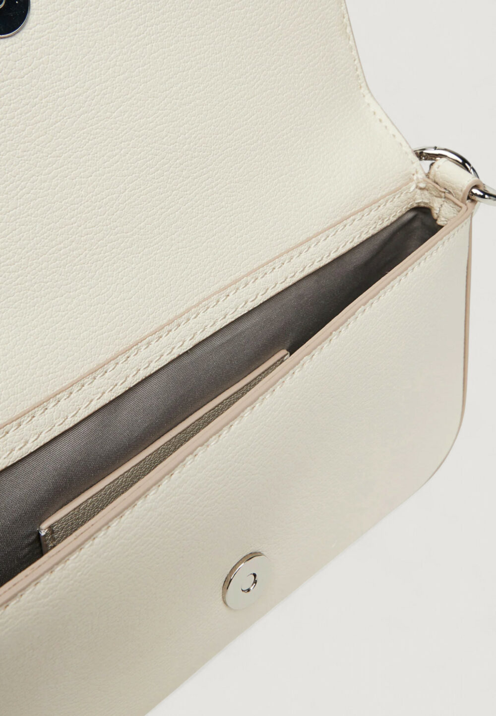 Borsa Calvin Klein MINIMAL MONOGRAM SHOULDER POUCH Beige - Foto 5