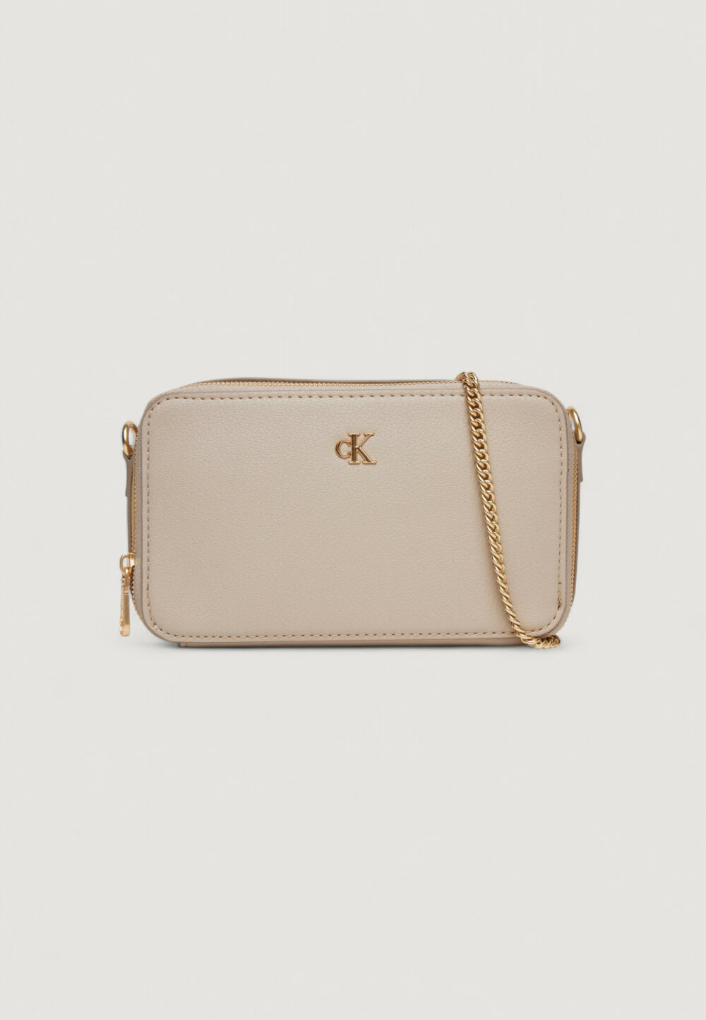 Borsa Calvin Klein MINIMAL MONO CAMERA BAG Beige chiaro - Foto 1