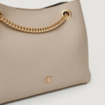 Borsa Calvin Klein MNML MNGRM SHLDR BG Beige chiaro - Foto 2