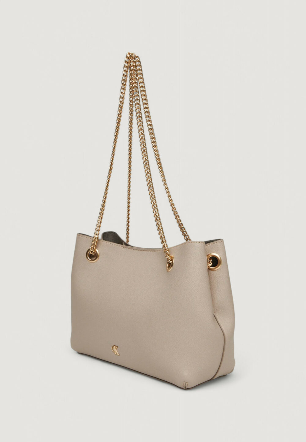 Borsa Calvin Klein MNML MNGRM SHLDR BG Beige chiaro - Foto 3