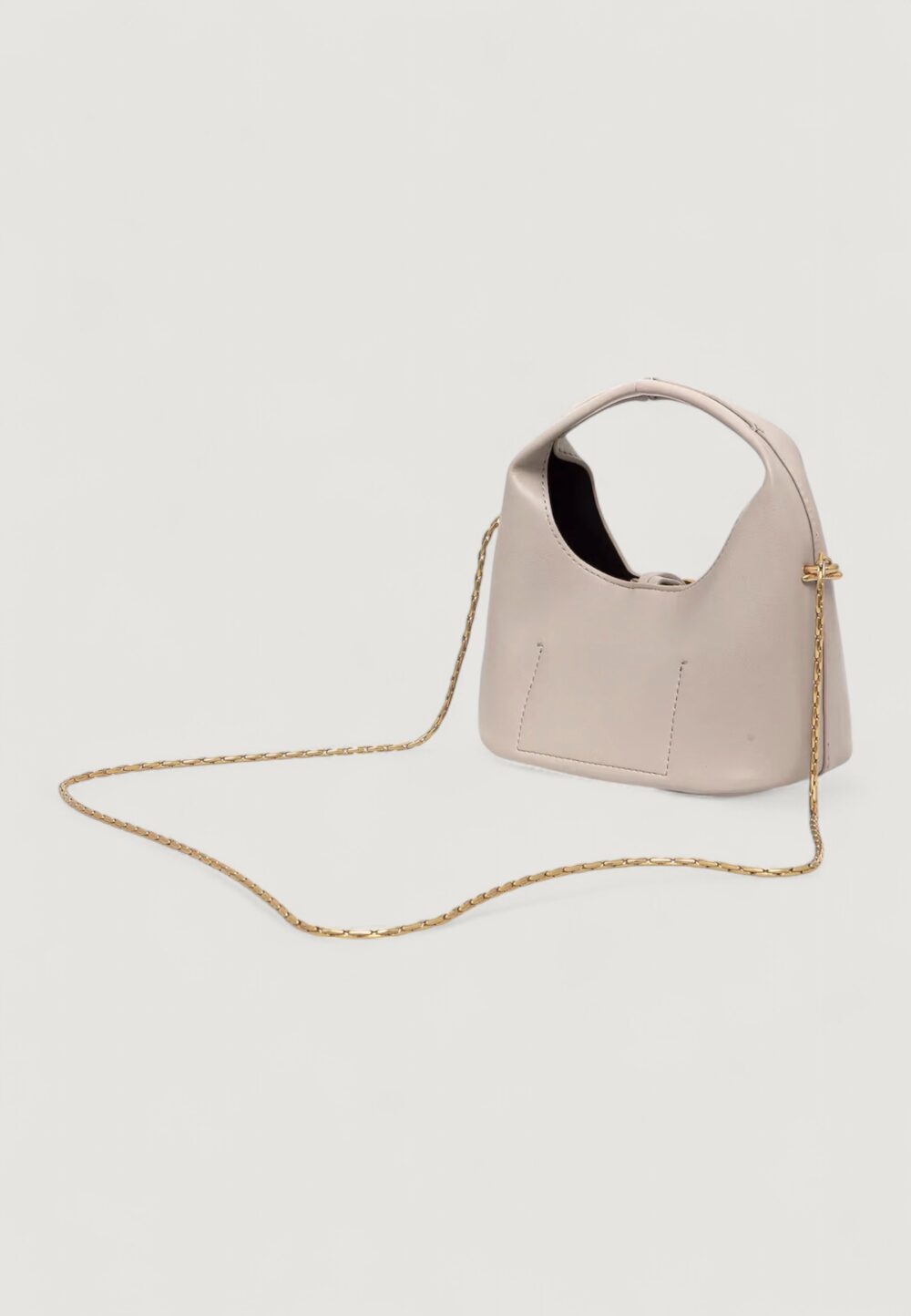 Borsa Calvin Klein STONE LOCK SLOUCHY CROSSBODY BAG Beige chiaro - Foto 3