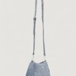 Borsa Calvin Klein DENIM LAYLA SHOULDER BAG SM Denim chiaro - Foto 2