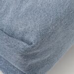 Borsa Calvin Klein DENIM LAYLA SHOULDER BAG SM Denim chiaro - Foto 4