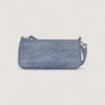 Borsa Calvin Klein DENIM SHOULDER POUCH W/STRAP Denim chiaro - Foto 3