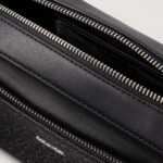 Borsa Calvin Klein CK MST AP DBL STRPS Nero - Foto 5