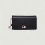Borsa Calvin Klein CK RE-LOCK MINI CONV CHAIN BAG Nero - Foto 1