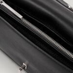Borsa Calvin Klein CK RE-LOCK MINI CONV CHAIN BAG Nero - Foto 5