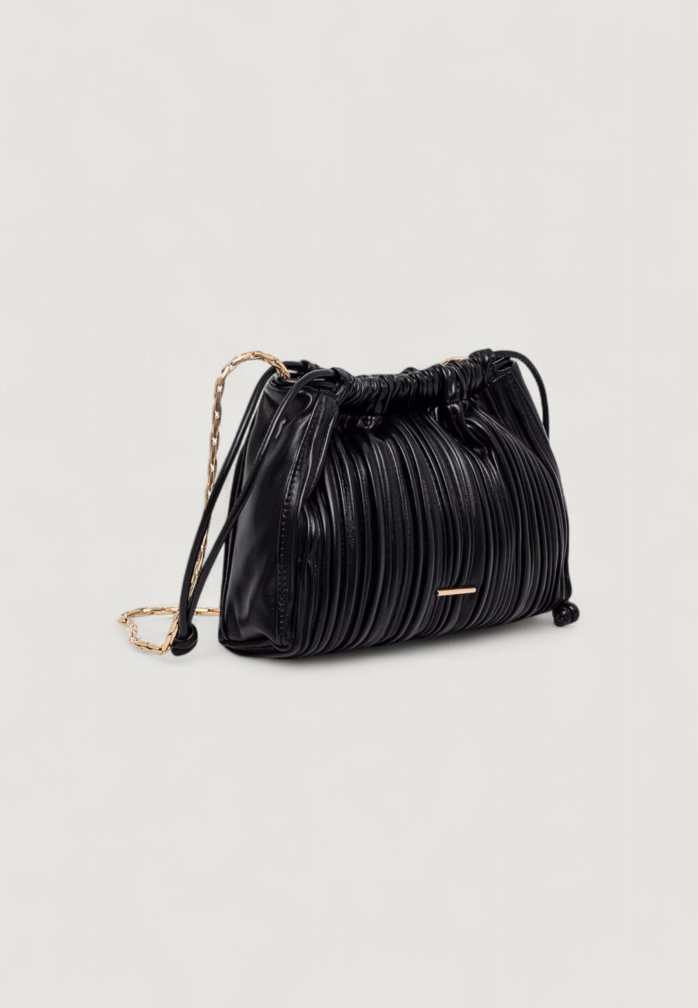 Borsa Calvin Klein DRAWSTRING PLISSE CROSSBODY Nero - Foto 2
