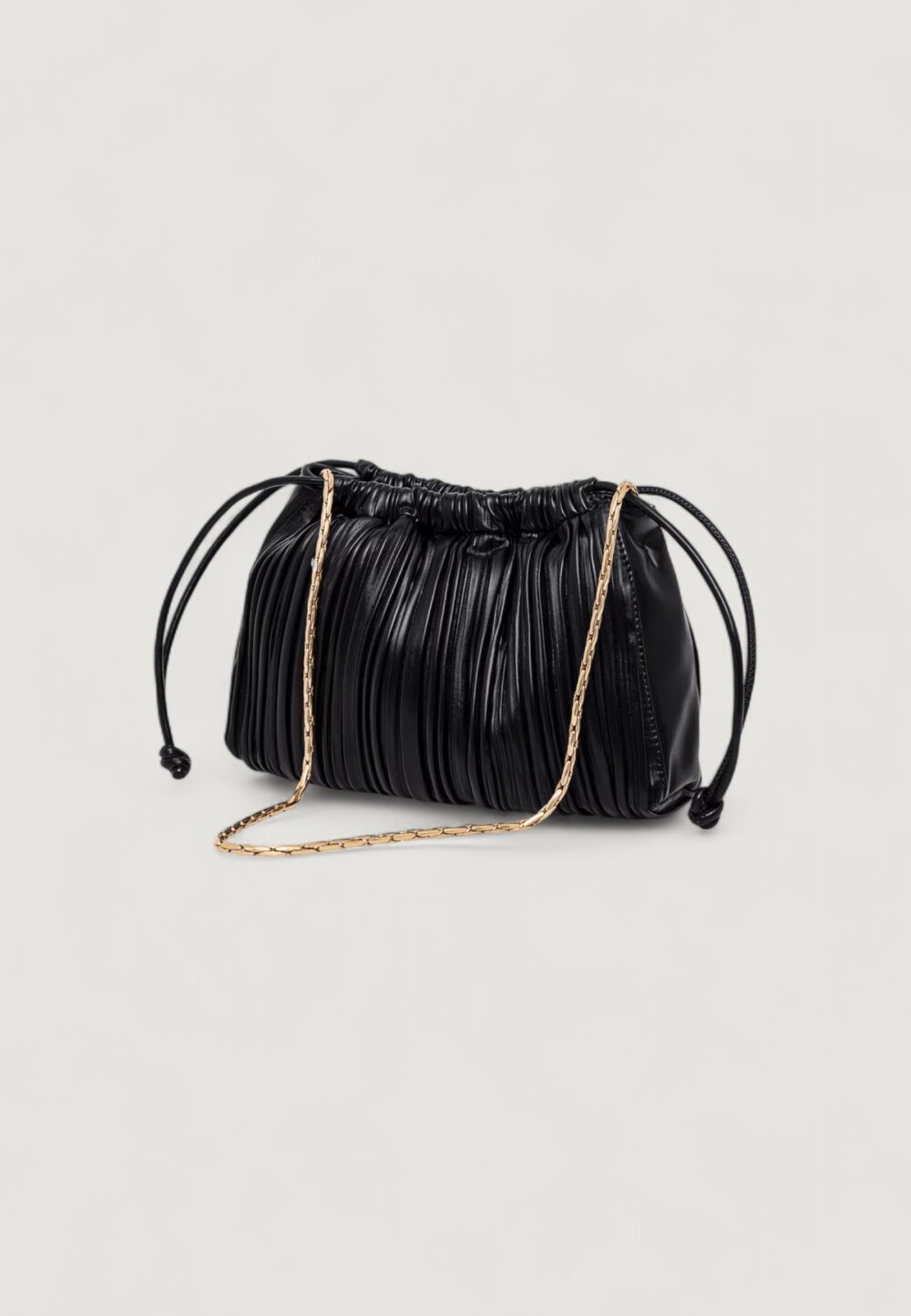Borsa Calvin Klein DRAWSTRING PLISSE CROSSBODY Nero - Foto 3