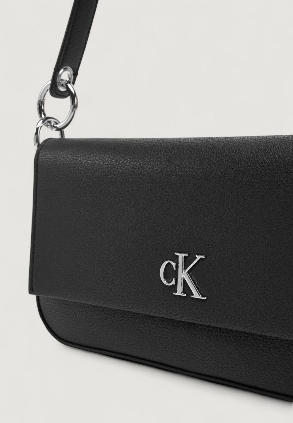 Borsa Calvin Klein MINIMAL MONOGRAM SHOULDER POUCH Nero - Foto 2