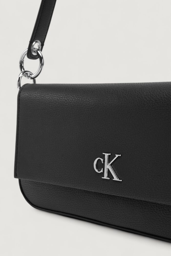 Borsa Calvin Klein MINIMAL MONOGRAM SHOULDER POUCH Nero – LV04K3161G