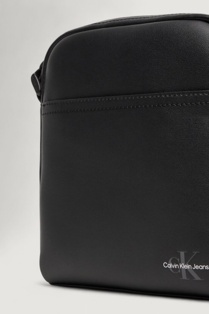 Borsa Calvin Klein MONO LOGO REPORTER 18 Nero – LV04G3014G