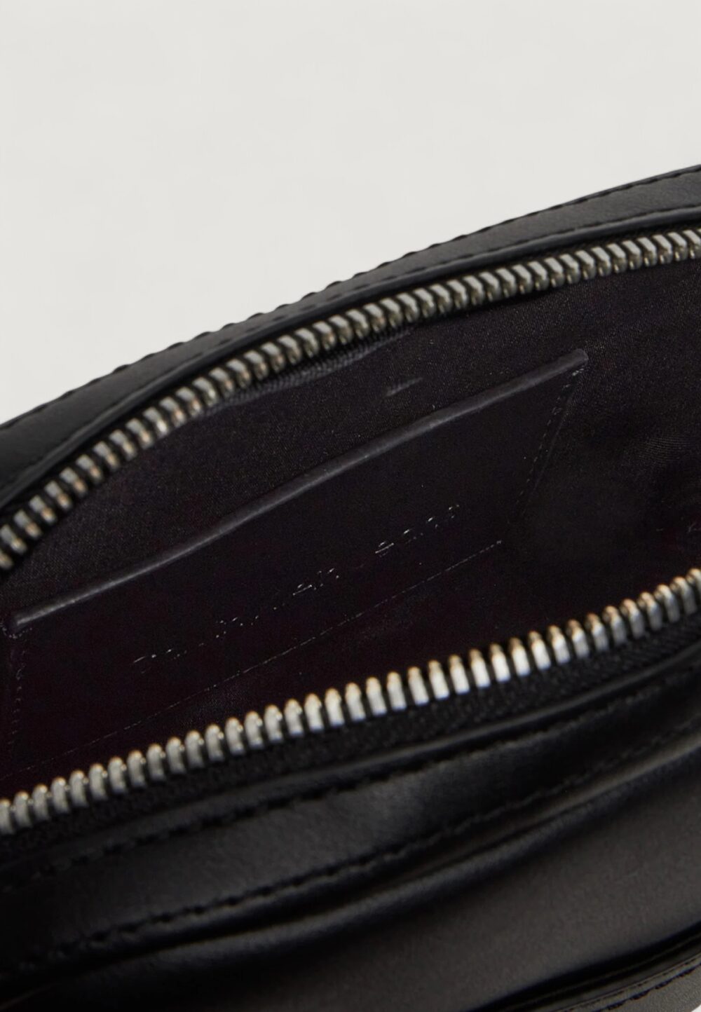 Borsa Calvin Klein MONO LOGO REPORTER 18 Nero - Foto 4