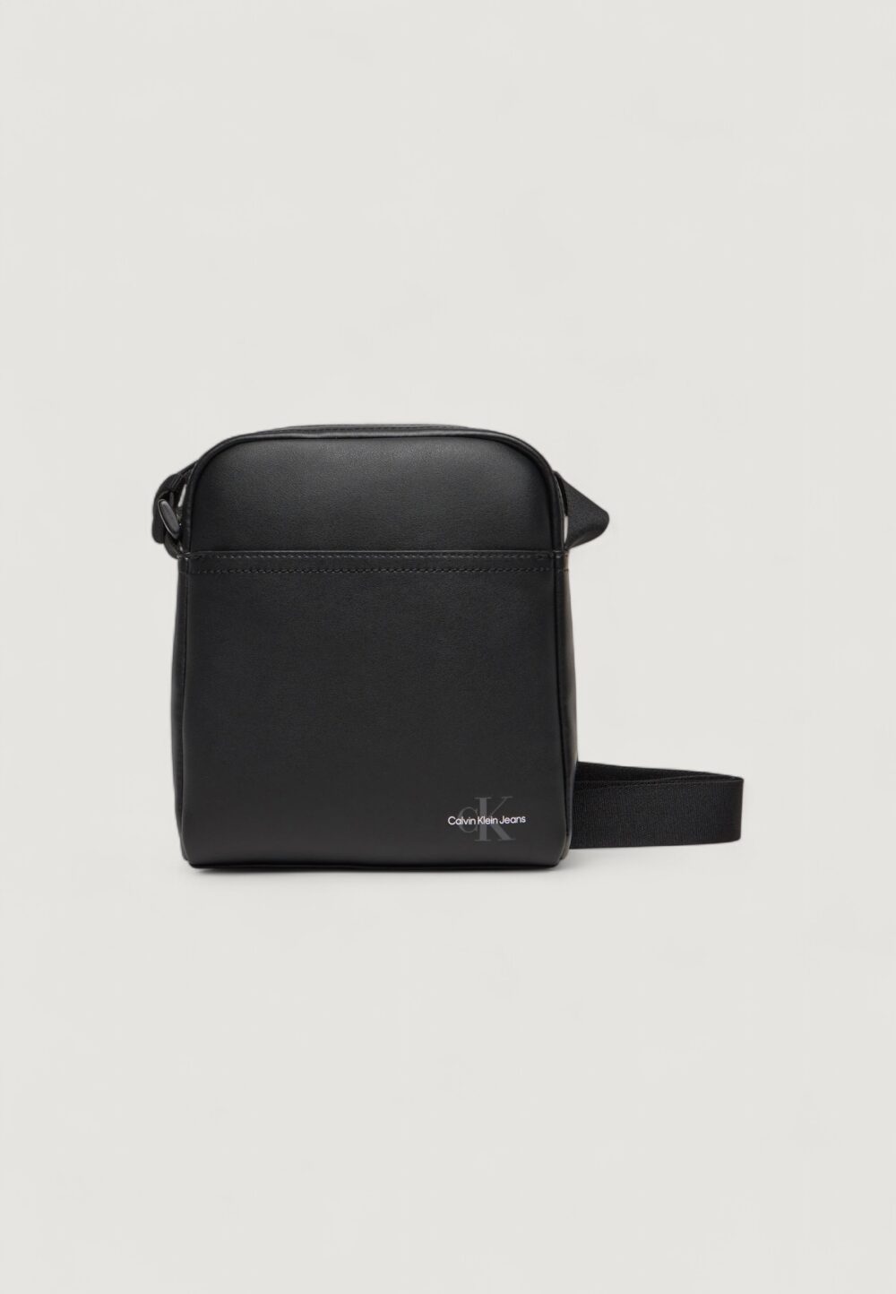 Borsa Calvin Klein MONO LOGO REPORTER 18 Nero - Foto 1