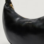 Borsa Calvin Klein PINCHED SOFT CRESCENT SM Nero - Foto 2