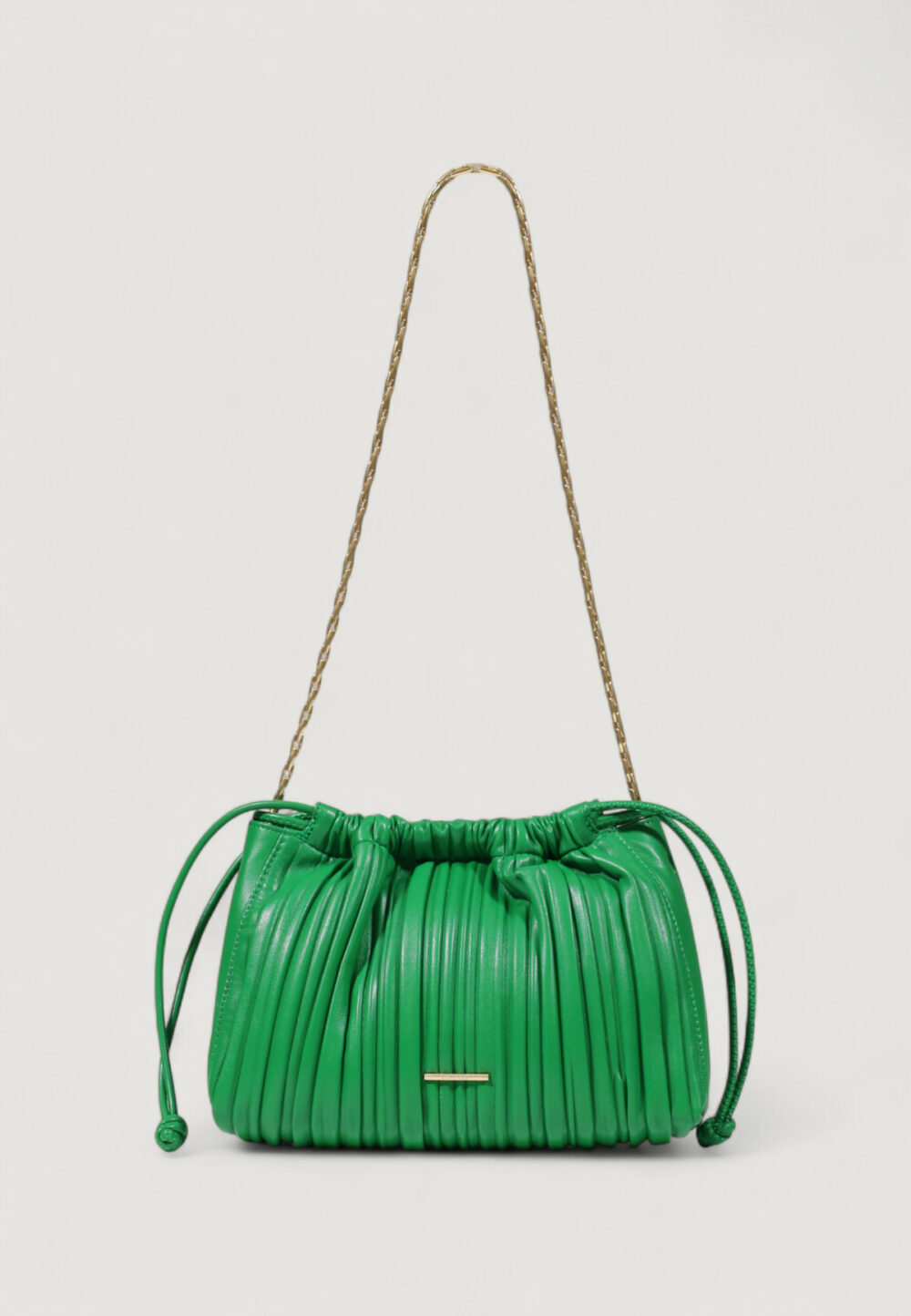 Borsa Calvin Klein DRAWSTRING PLISSE CROSSBODY Verde - Foto 1