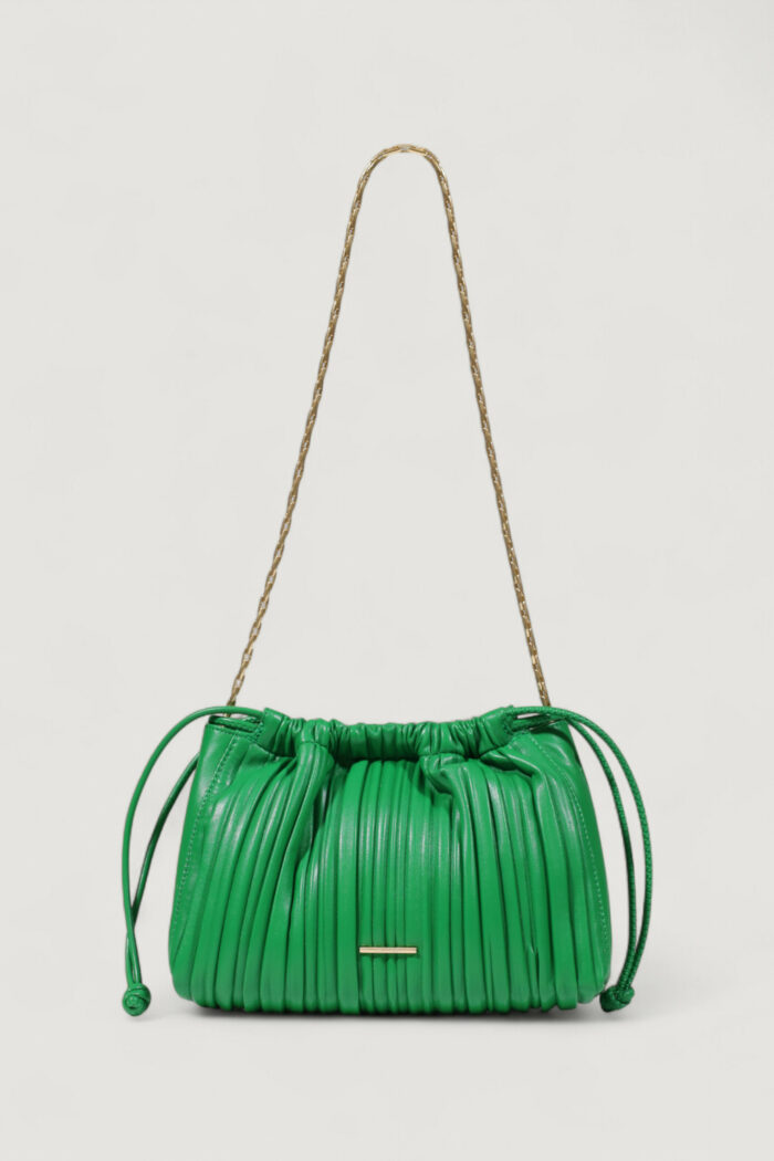 Borsa Calvin Klein DRAWSTRING PLISSE CROSSBODY Verde – LV04F3076G