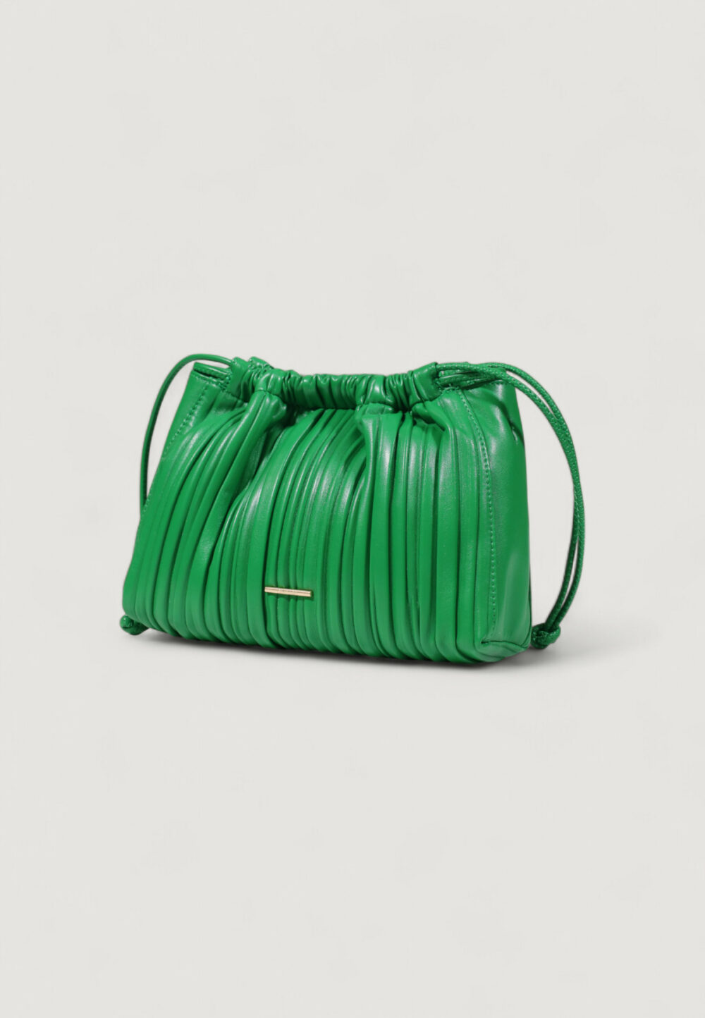 Borsa Calvin Klein DRAWSTRING PLISSE CROSSBODY Verde - Foto 3