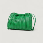 Borsa Calvin Klein DRAWSTRING PLISSE CROSSBODY Verde - Foto 5