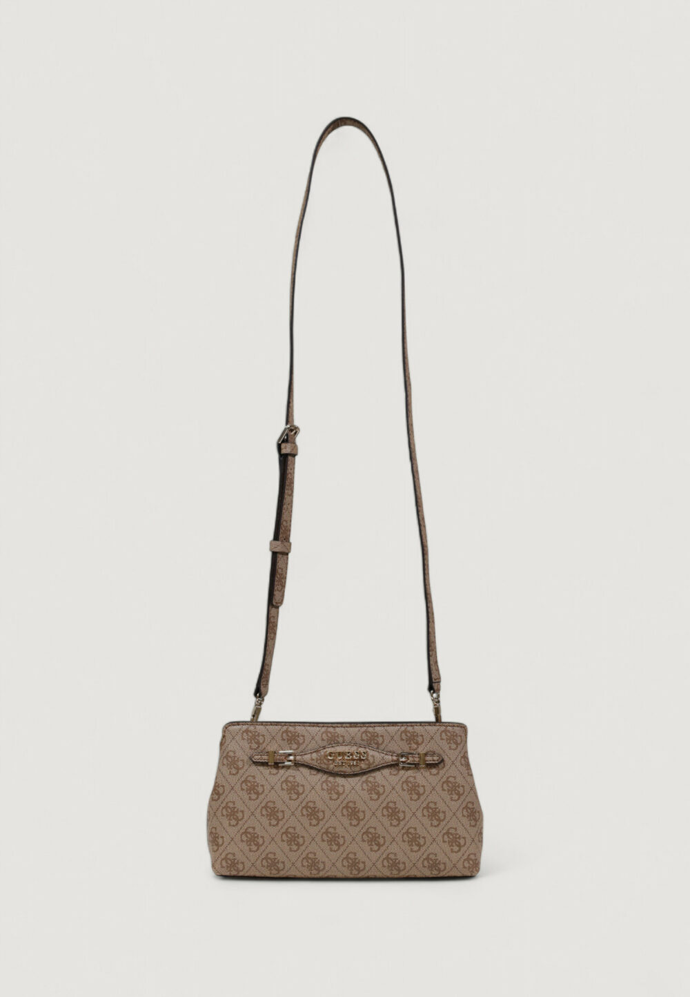 Borsa Guess KATYA CROSSBODY TOP ZIP Beige - Foto 1