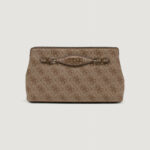Borsa Guess KATYA CROSSBODY TOP ZIP Beige - Foto 2