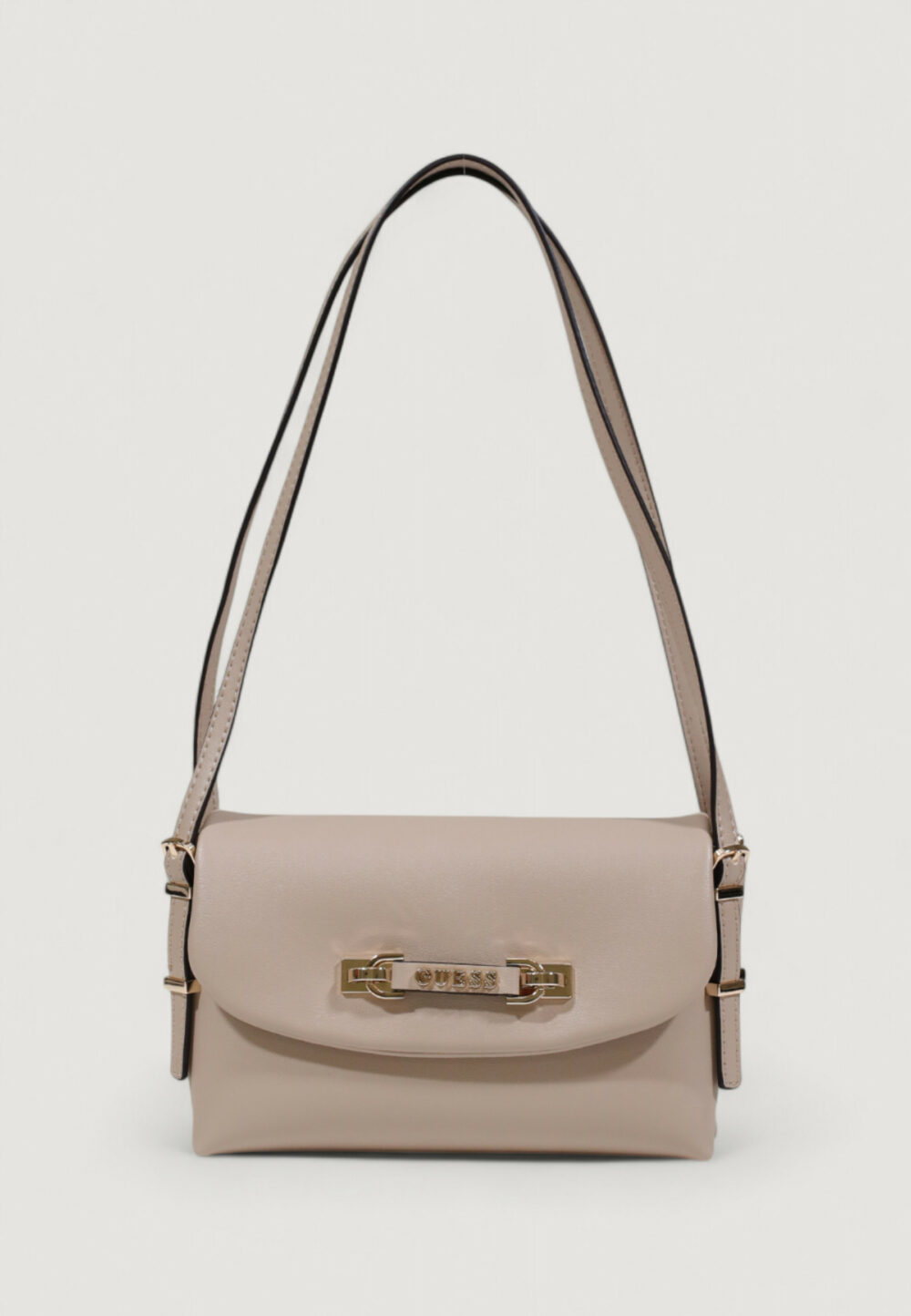Borsa Guess LEFIA FLAP SHOULDER BAG Beige - Foto 1