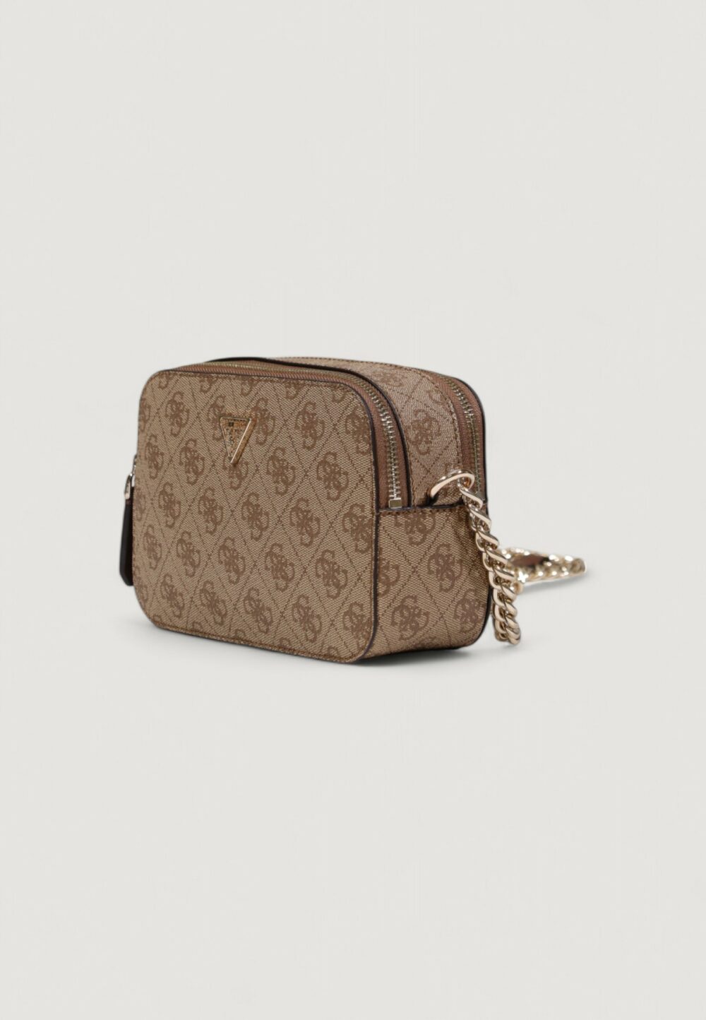 Borsa Guess NOELLE II CROSSBODY CAMERA Marrone - Foto 3