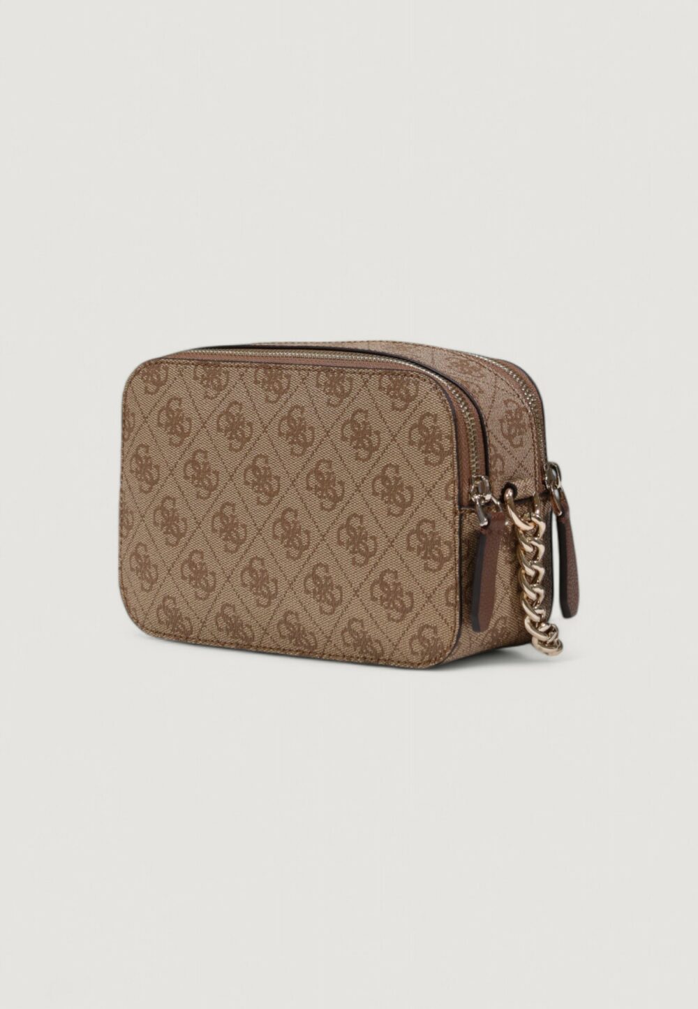 Borsa Guess NOELLE II CROSSBODY CAMERA Marrone - Foto 4