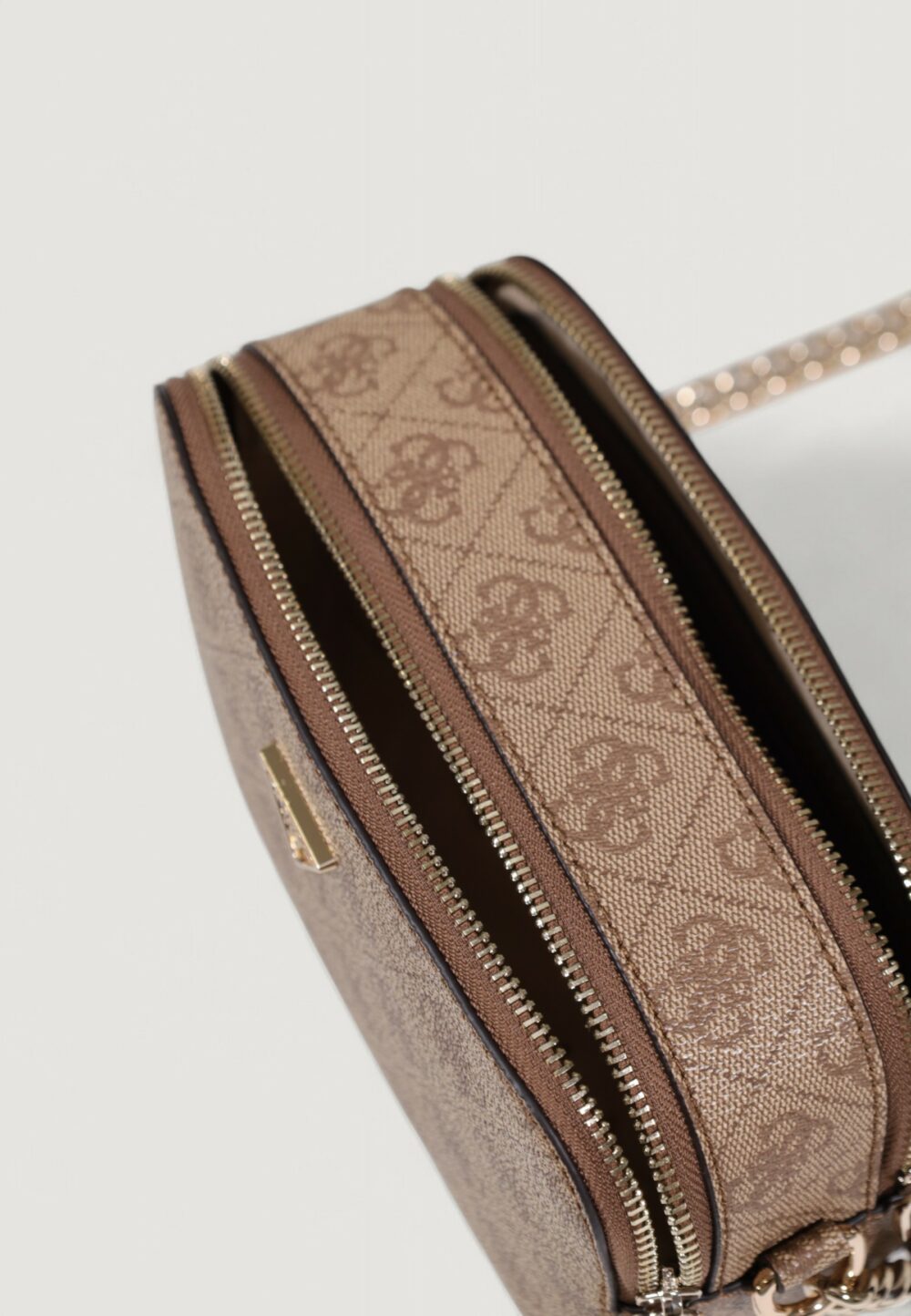 Borsa Guess NOELLE II CROSSBODY CAMERA Marrone - Foto 5