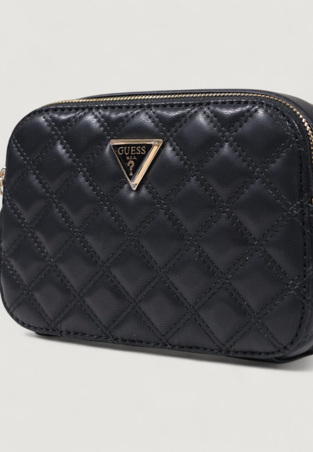 Borsa Guess GIULLY II CAMERA BAG Nero - Foto 3
