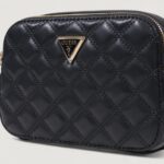 Borsa Guess GIULLY II CAMERA BAG Nero - Foto 3