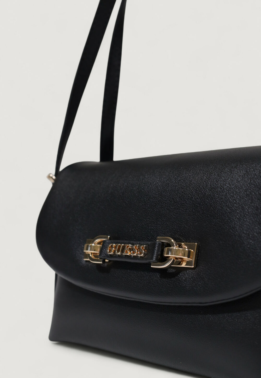 Borsa Guess LEFIA FLAP SHOULDER BAG Nero - Foto 2