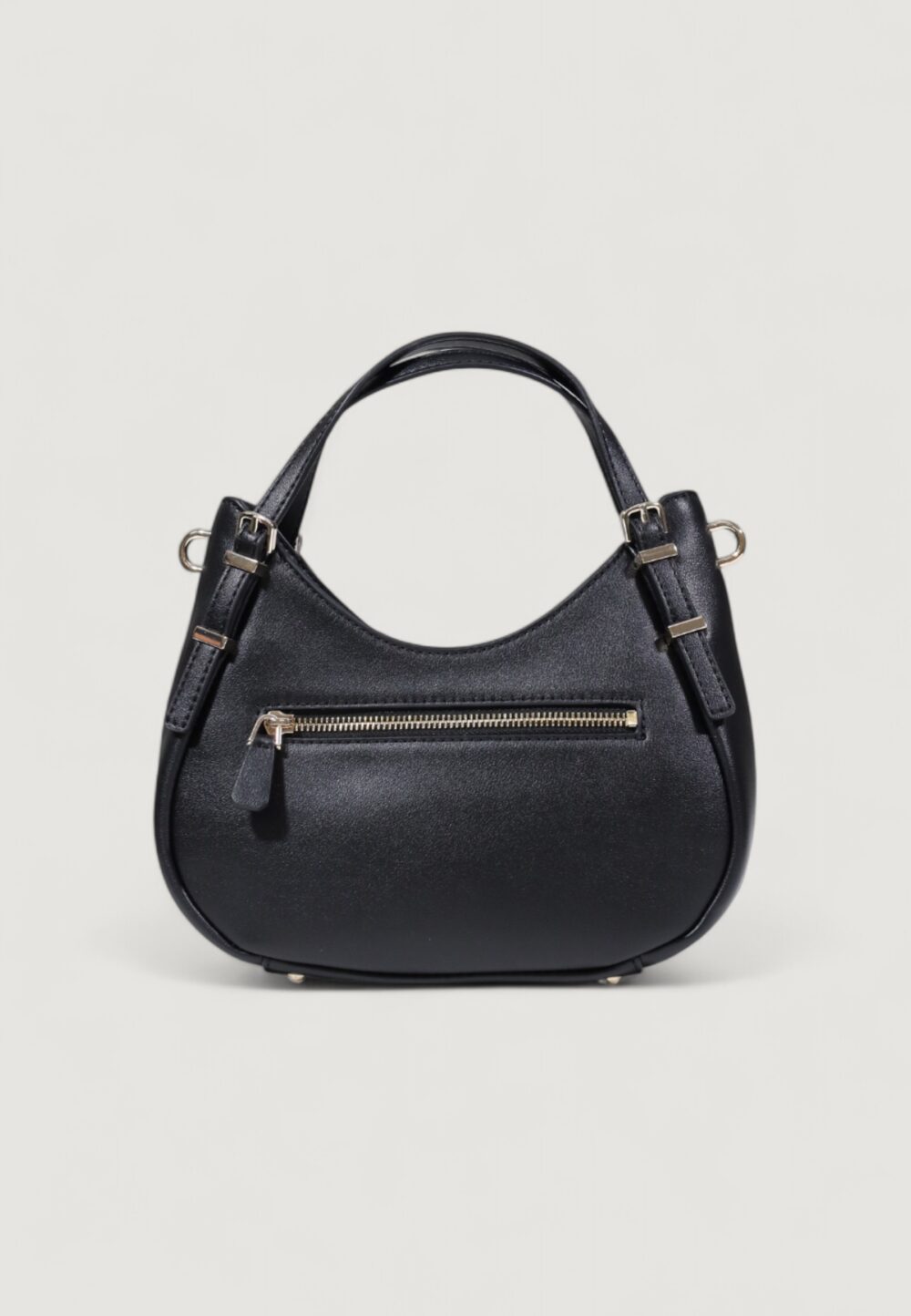 Borsa Guess LEFIA SMALL SATCHEL Nero - Foto 5