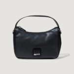 Borsa Karl Lagerfeld Jeans KLJ BOX LOGO SOFT MINI HOBO Nero - Foto 1