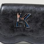 Borsa KARL LAGERFELD KLJ SUNGLASSES MINI CROSSBODY Nero - Foto 5