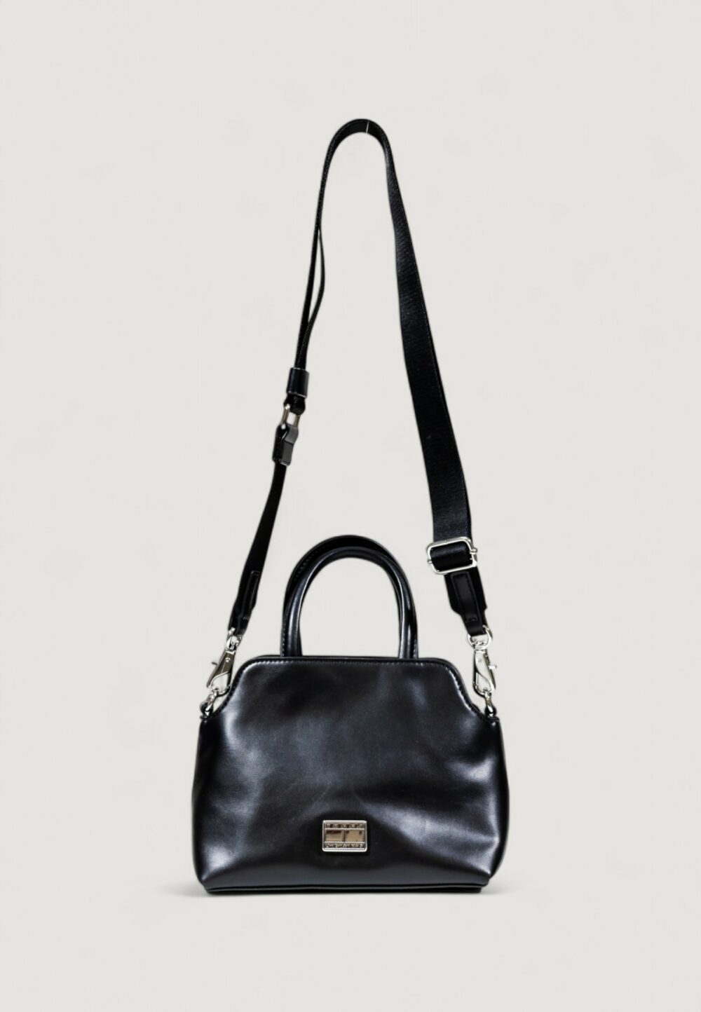 Borsa Tommy Hilfiger TJW AMERICAN COOL MINI SATCHEL Nero - Foto 2
