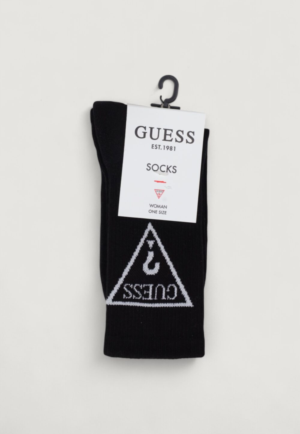 Calzini Guess ELLEN SPORT SOCKS Nero - Foto 2