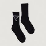 Calzini Guess ELLEN SPORT SOCKS Nero - Foto 4
