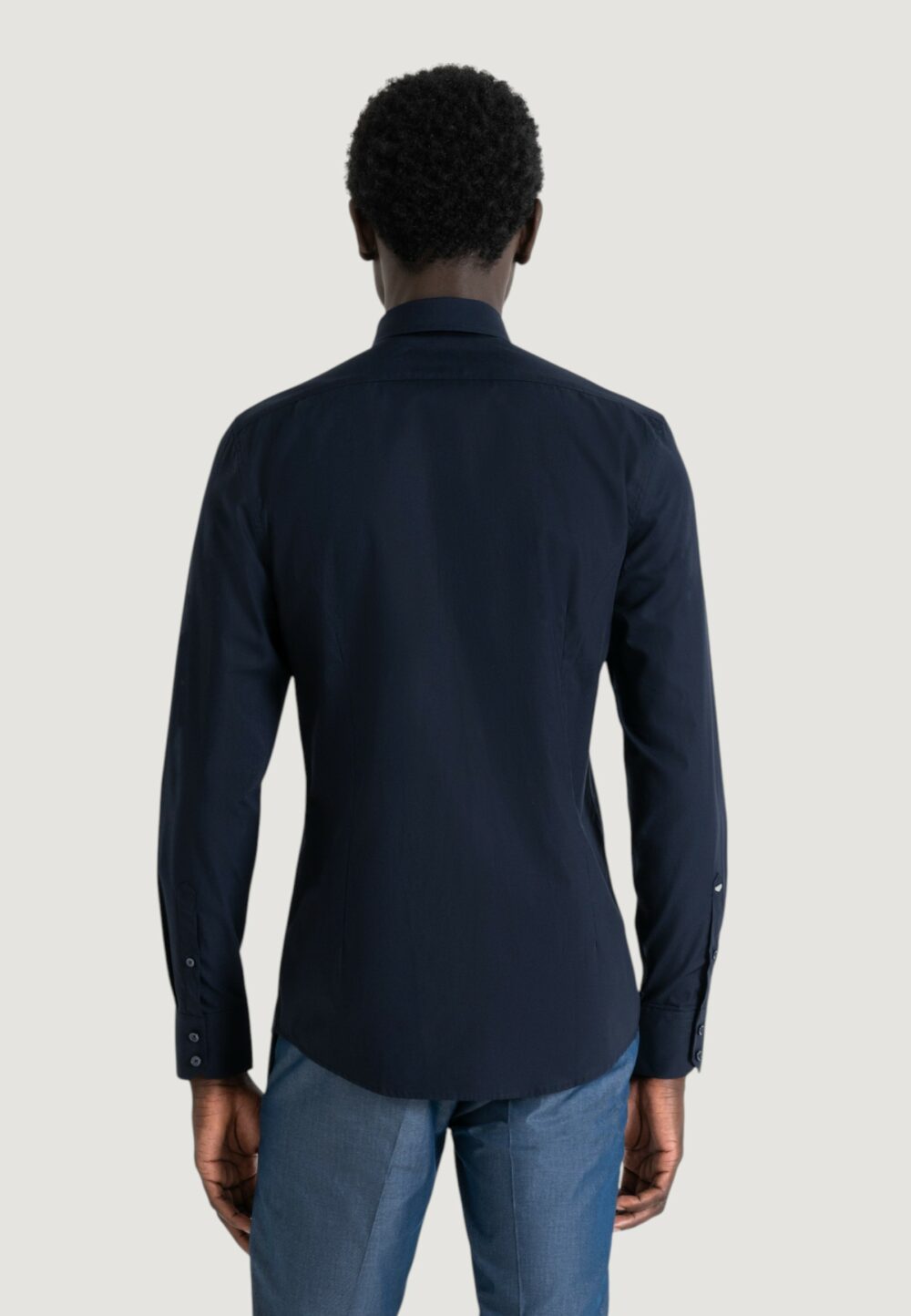 Camicia manica lunga Antony Morato NAPOLI Blu - Foto 5