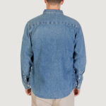 Camicia manica lunga Calvin Klein Jeans CASUAL CLASSIC Indigo - Foto 4
