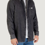 Camicia manica lunga Calvin Klein Jeans CASUAL CLASSIC VAIL Nero - Foto 3