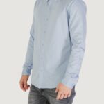 Camicia manica lunga Only & Sons ONSROBIN B/U LS STRETCH SHIRT NOOS FRML Blu Chiaro - Foto 2